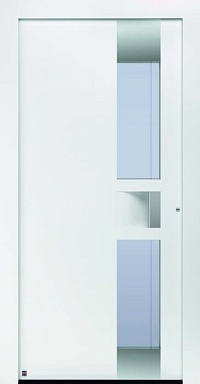 Двери входные алюминиевые Hormann Thermo Carbon Мотив 302 в Белогорске