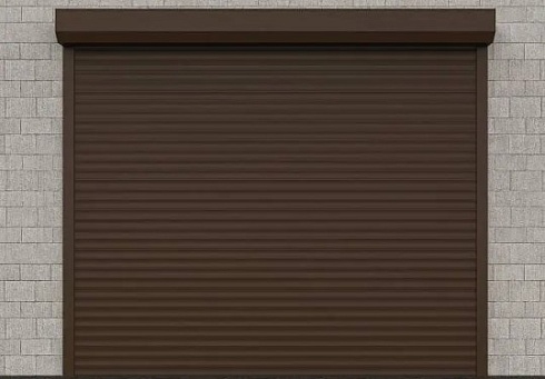 Рольставни для гаража (рулонные ворота) Алютех Trend с алюминиевым профилем PD/77 с доставкой в Белогорске 