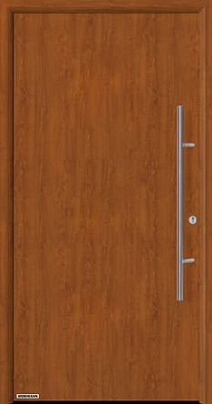 Заказать входные двери Hormann Thermo 65, Мотив 010 с декором поверхности под древесину в Белогорске