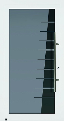 Стеклянные входные двери TopComfort Hormann - Мотив 100 / MG 117 Белогорске